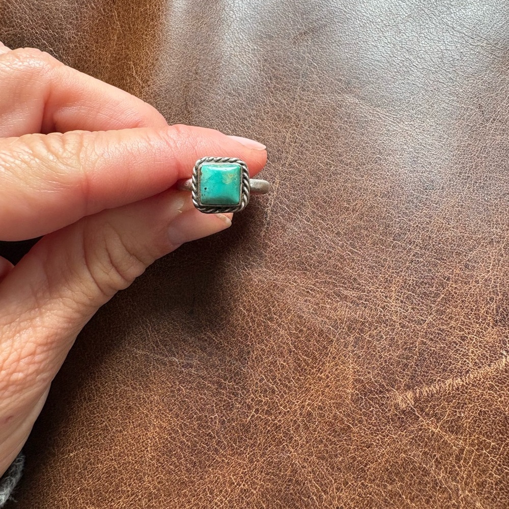 Turquoise Square Ring